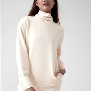 Athleta Balance Cinch Turtleneck Sweatshirt